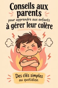 Une mère et son enfant discutent calmement de la colère.