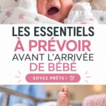 Chambre de bébé avec des meubles essentiels prêts pour l'arrivée d'un nouveau-né.