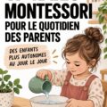 Une scène de jeu Montessori avec des enfants concentrés sur leurs activités.