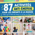 Des enfants jouant ensemble avec des jeux d'intérieur créatifs.