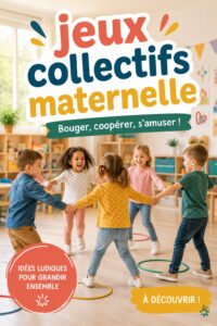 Jeunes enfants jouant ensemble pour favoriser la coopération.