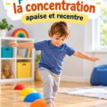 Enfant jouant avec des matériaux sensoriels pour se recentrer