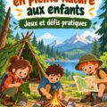 Enfants apprenant des compétences de survie en pleine nature.