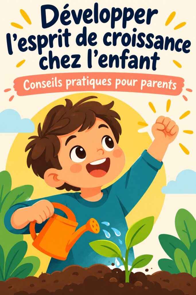 Image représentant une mère et son enfant apprenant ensemble, illustrant une approche de parentalité basée sur la mentalité de croissance.