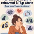 Un adulte réfléchissant à son enfance et ses défis liés à la négligence