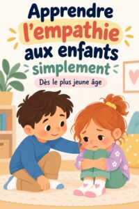 Un enfant et un parent lisant un livre sur l'empathie ensemble.