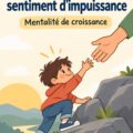 Un enfant souriant jouant à des jeux éducatifs favorisant l'esprit de croissance