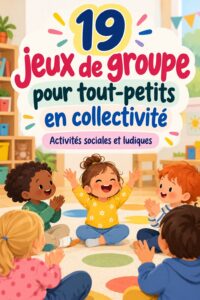 Jeunes enfants jouant ensemble à un jeu de groupe amusant