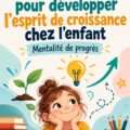 Un enfant regarde une vidéo inspirante sur le mindset de croissance