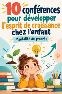 Un enfant regarde une vidéo inspirante sur le mindset de croissance